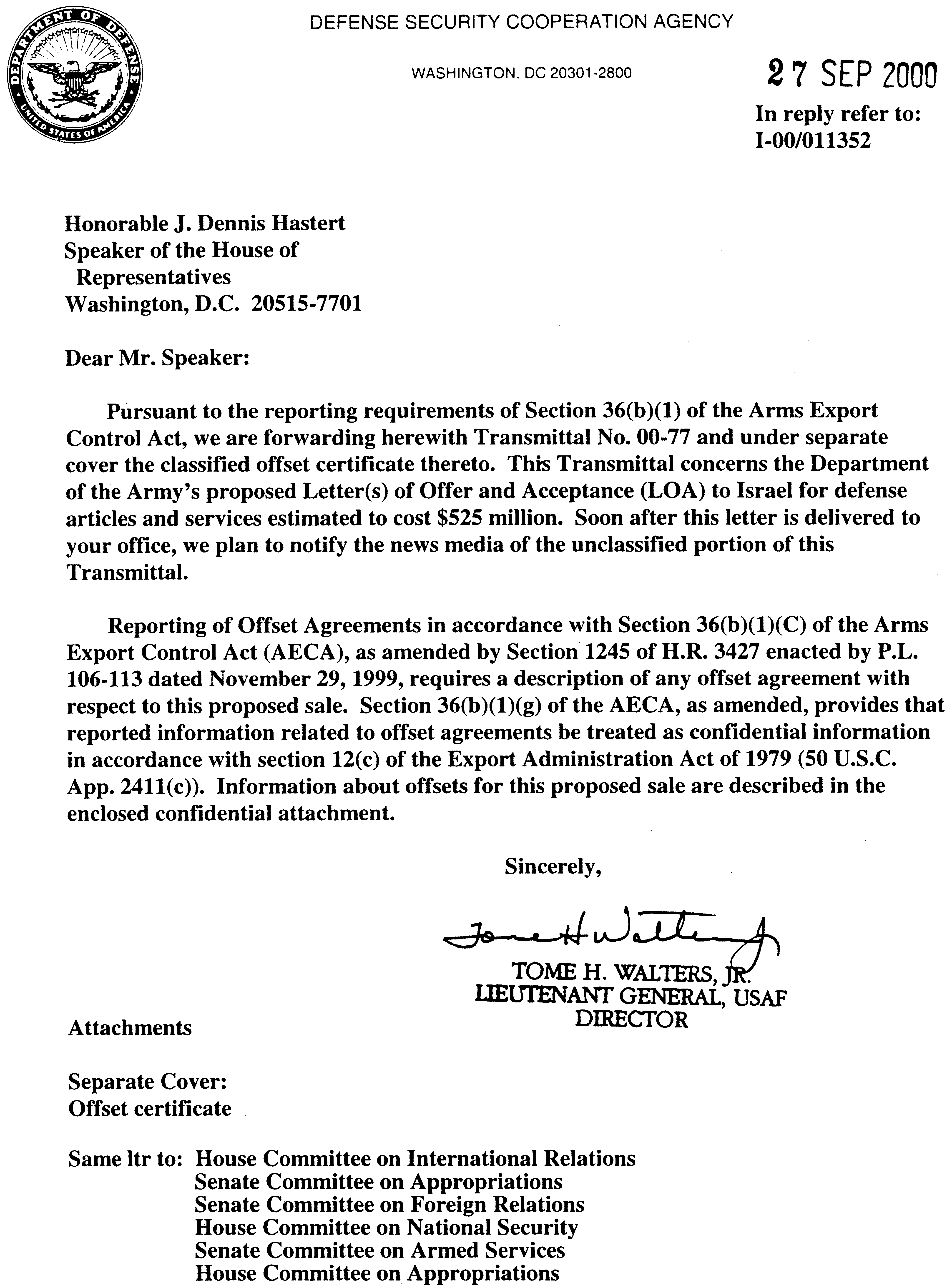 Federal Register :: 36(b)(1) Arms Sales Notification