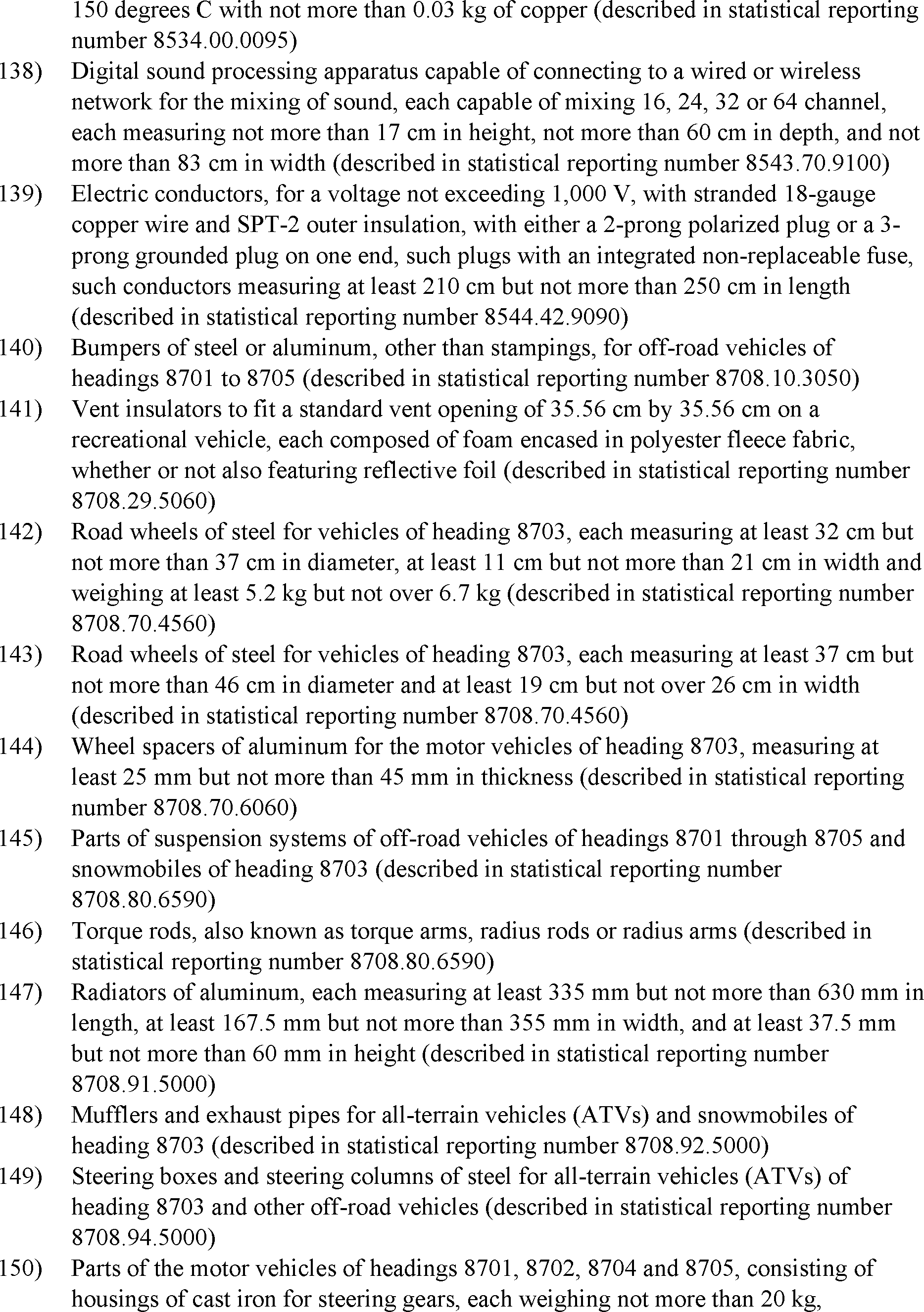 Federal Register :: Notice of Product Exclusions: China's