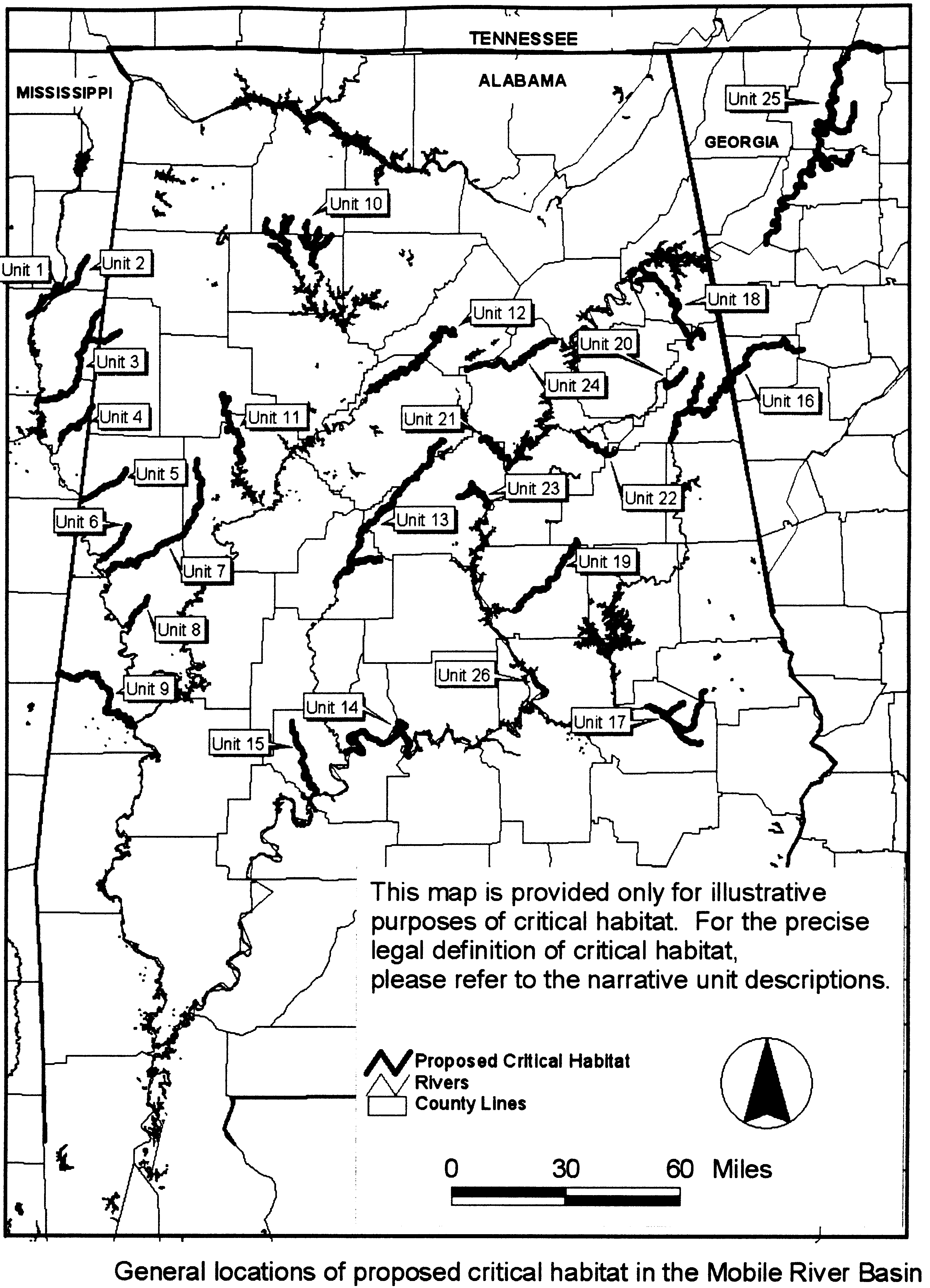 Federal Register :: Endangered and Threatened Wildlife and Plants; Proposed  Designation of Critical Habitat for Three Threatened Mussels and Eight  Endangered Mussels in the Mobile River Basin