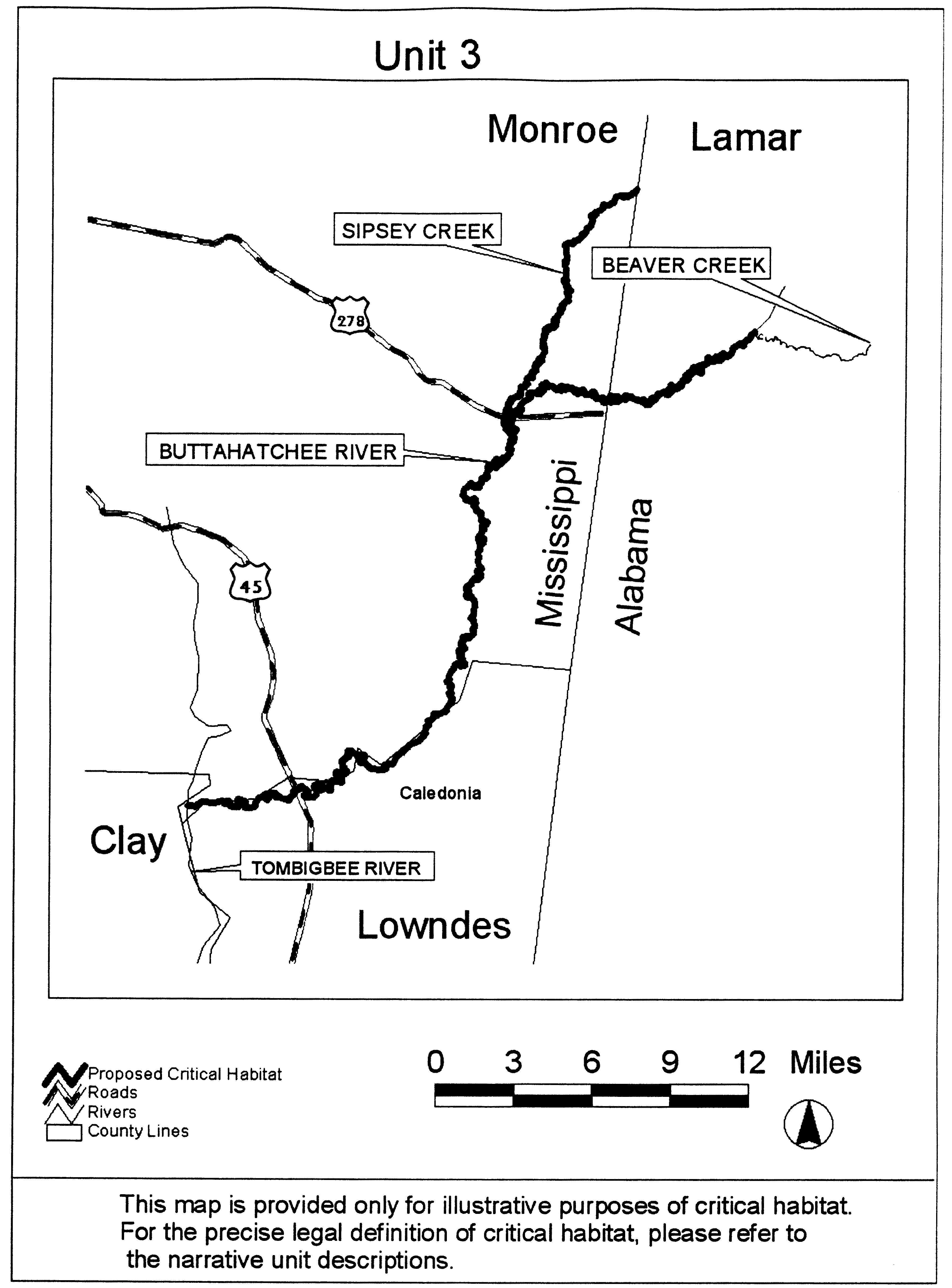 Federal Register :: Endangered and Threatened Wildlife and Plants; Proposed  Designation of Critical Habitat for Three Threatened Mussels and Eight  Endangered Mussels in the Mobile River Basin