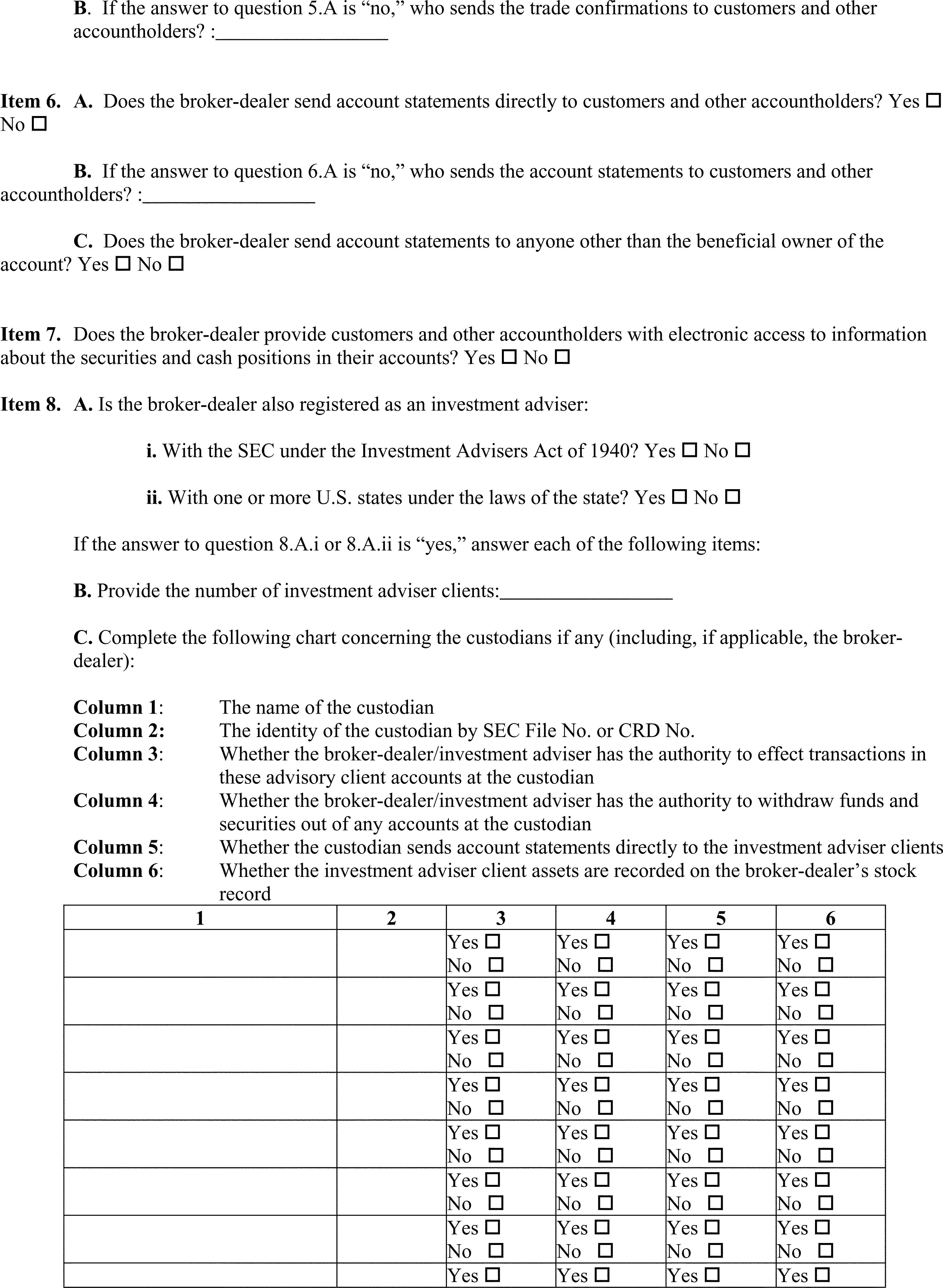 Federal Register :: Broker-Dealer Reports