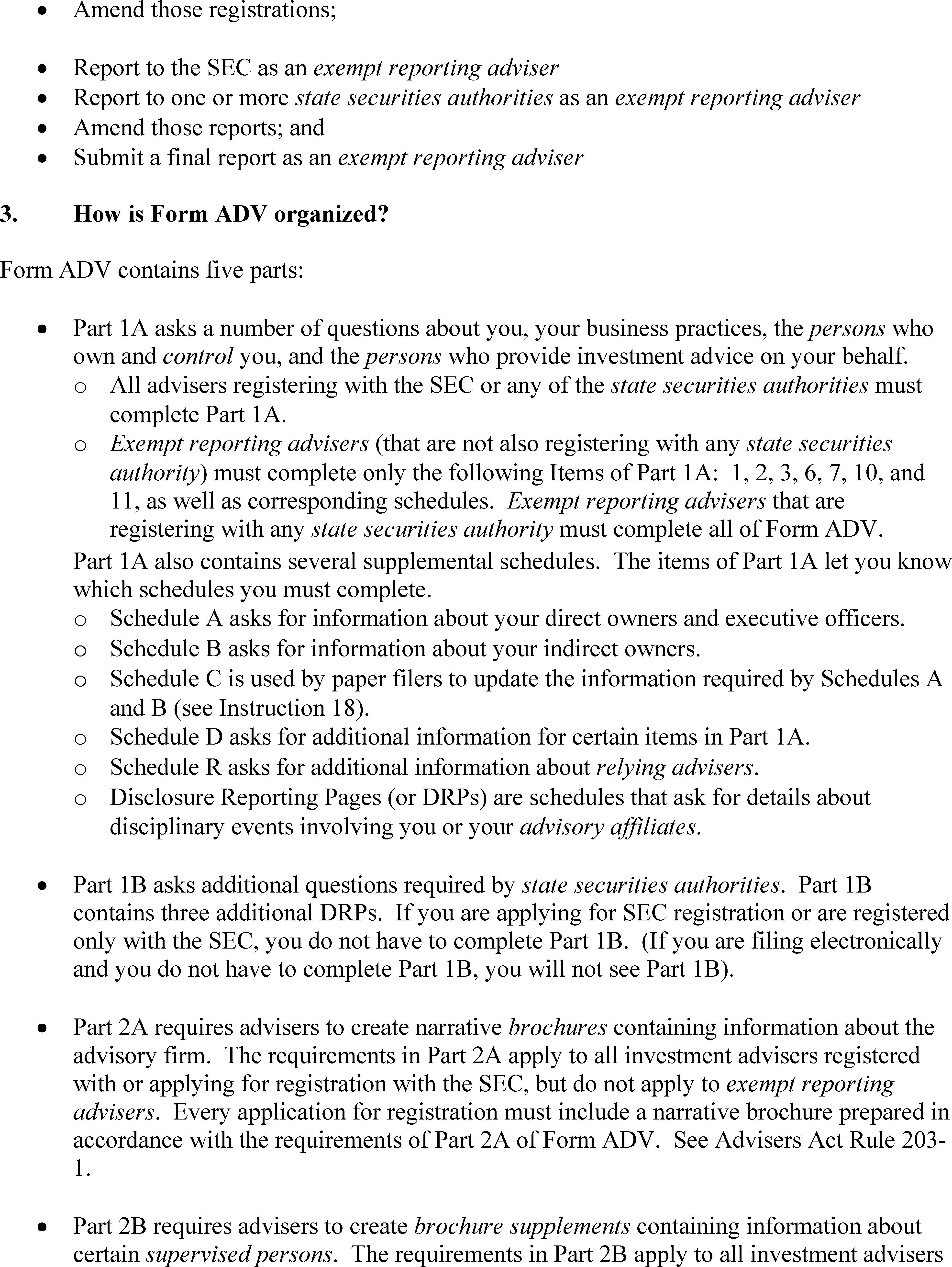 Federal Register :: Form CRS Relationship Summary; Amendments to 