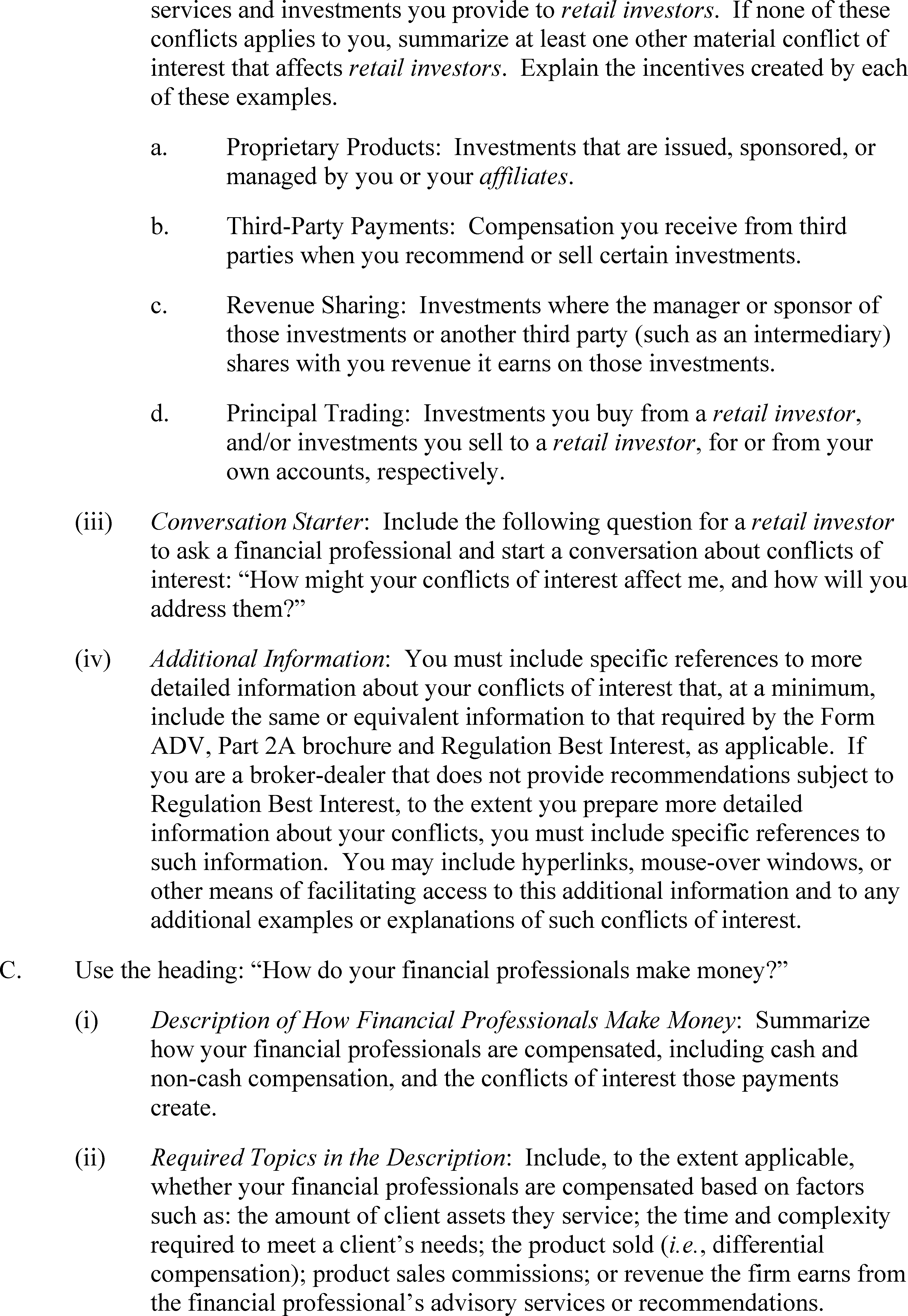 Federal Register :: Form CRS Relationship Summary; Amendments to