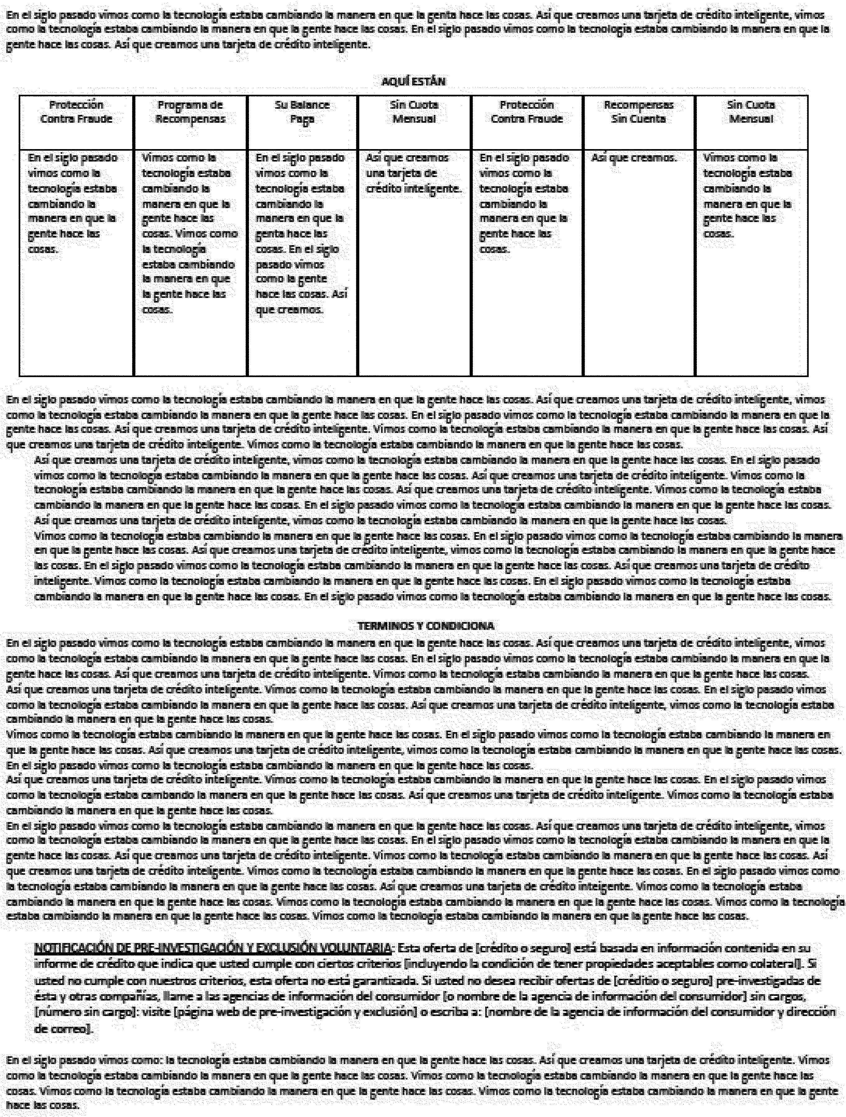 eCFR :: Appendix C to Part 698, Title 16 -- Model Prescreen Opt-Out Notices