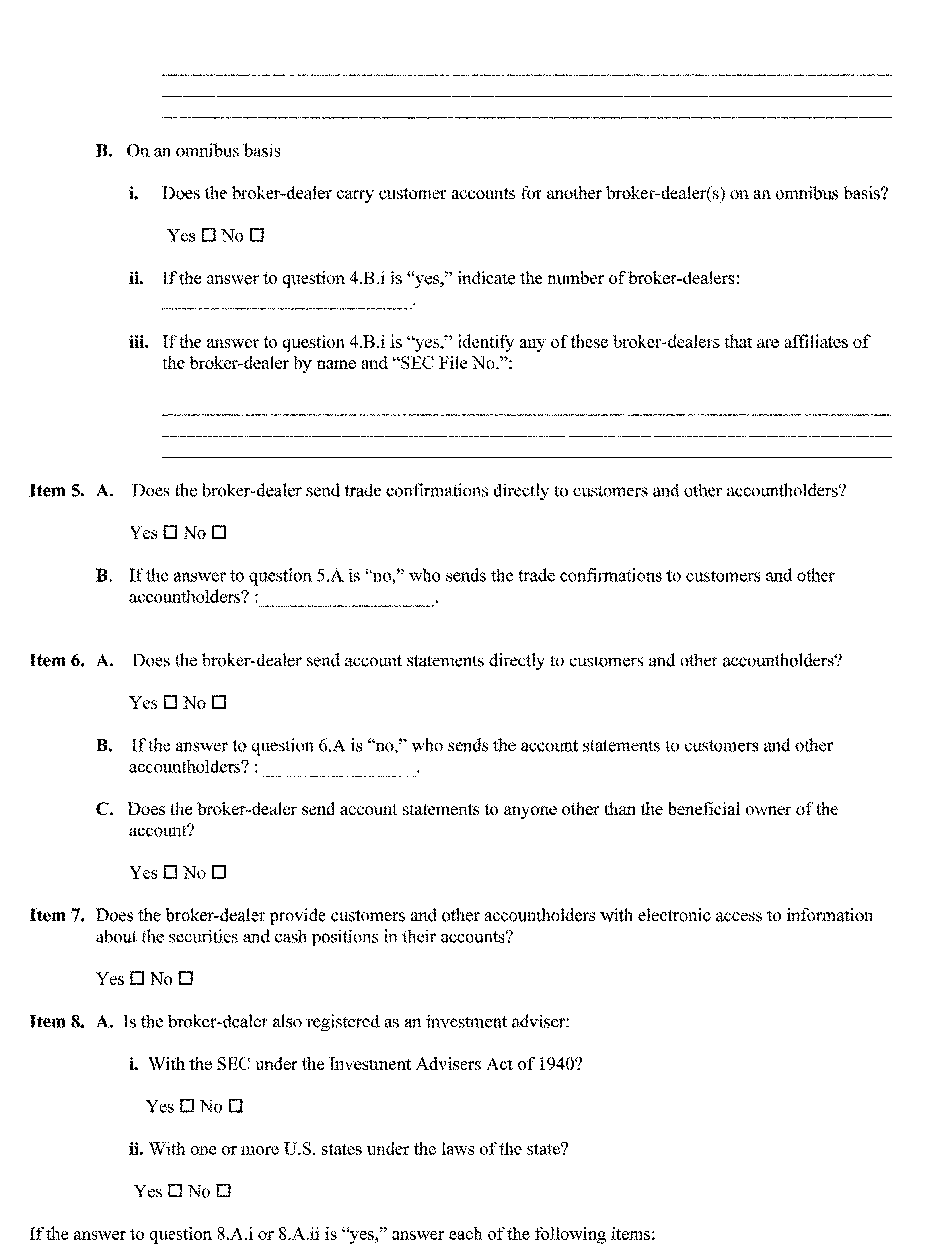 Federal Register :: Broker-Dealer Reports